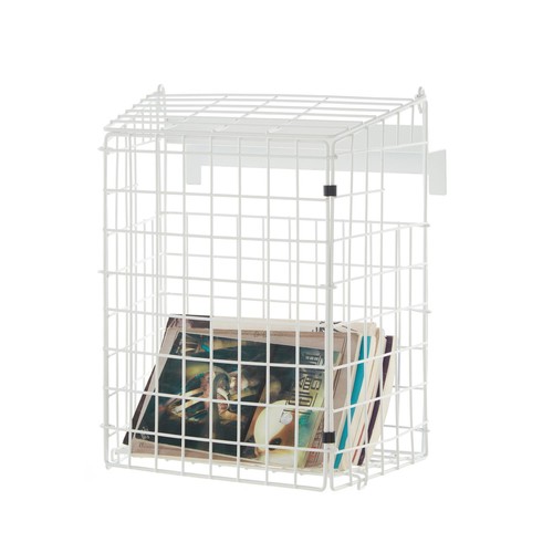 White letterbox cage - letterbox,