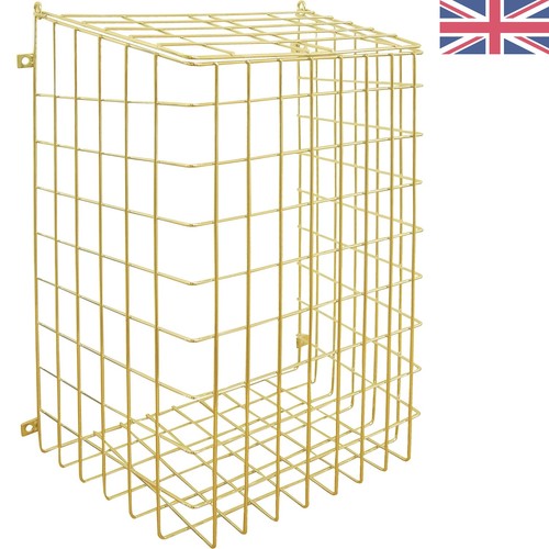 Elegant brass letter cage - brass, box