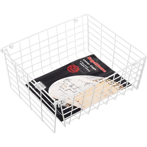 Supahome letter cage - cage, white