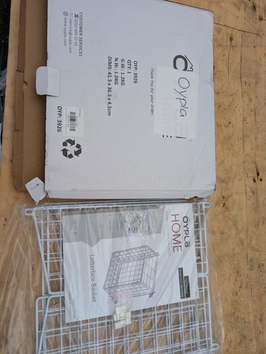 Oypla oyp3925 letterbox basket - oyp3925,