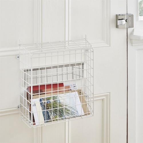 Front door letter box cage - door,
