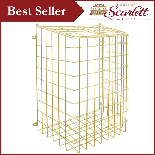 Chic brass letter cage - chic, box