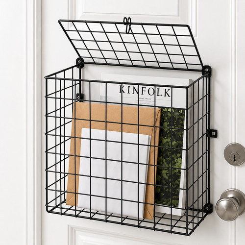 Letterbox cage steel - letterbox, post