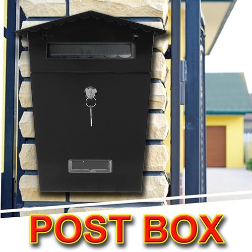 Black large letter - letter, box