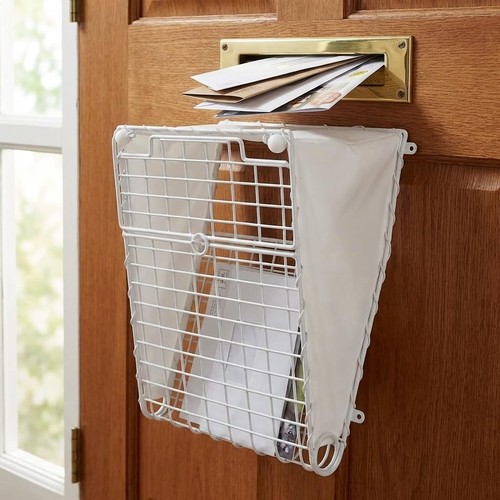 Folding letter box cage - box,