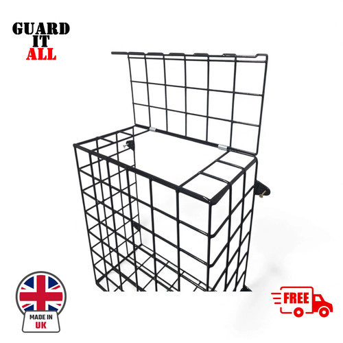 Letterbox cage door - cage, mounted